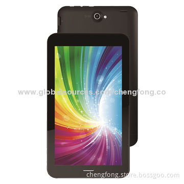 7-inch 1,024 x 600P Screen Wi-Fi 3G Multi-functional Android Tablet PCs, 2,800mAh Battery Capacity